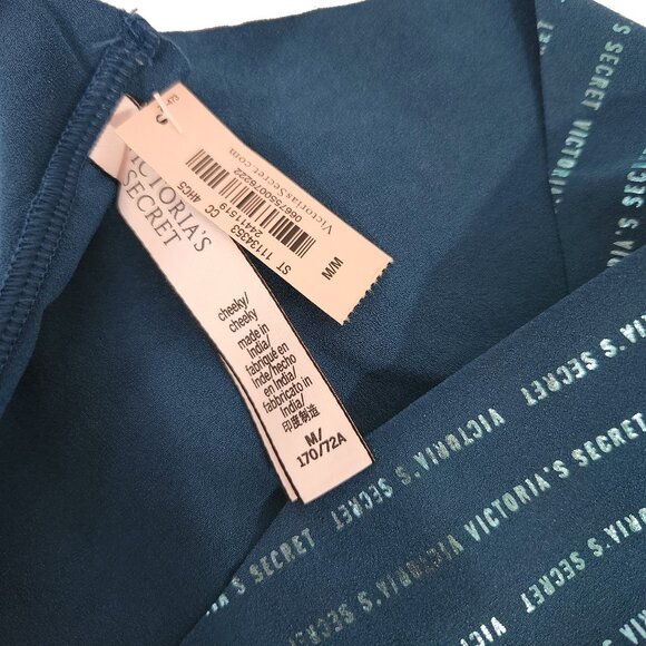 BRAND NEW Victoria's Secret No Show Teal Cheeky Panty - Picture 3 of 3